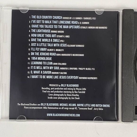 BILLY BLACKWOOD AND THE BLACKWOOD BROTHERS QUARTET: LIVE! IN CONCERT [CD] - Picture 4 of 5